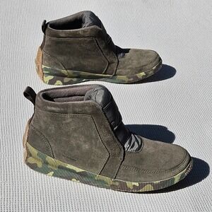 Sorel Out N About III Conquest Waterproof Boots Alpine Tundra Camo NL3798-326 10